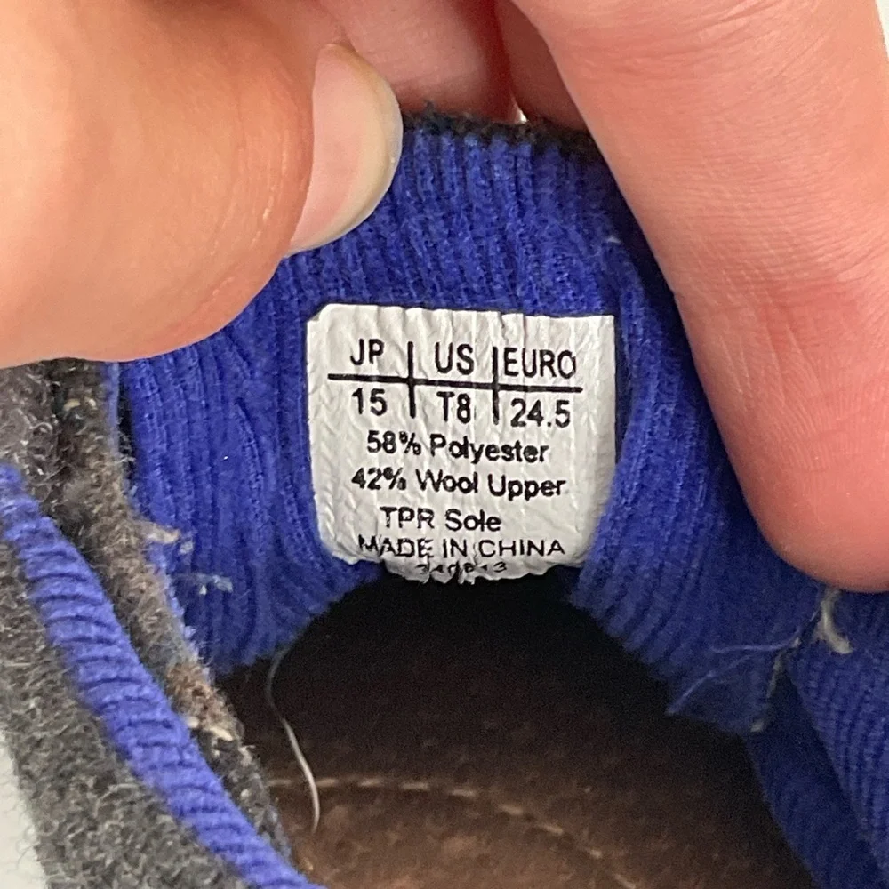 Toms‎ Gray Toddler Shoes Size 8